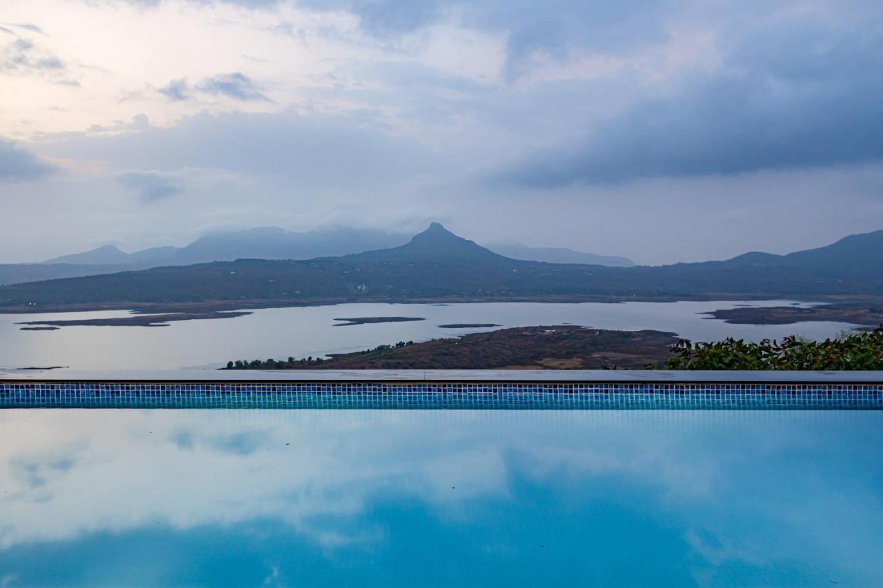 Saffronstays Kaia Waters By Kosha Villas, Pawna - Greek Style Villa With Panoramic View Of Pawna Lake Kolvan Экстерьер фото